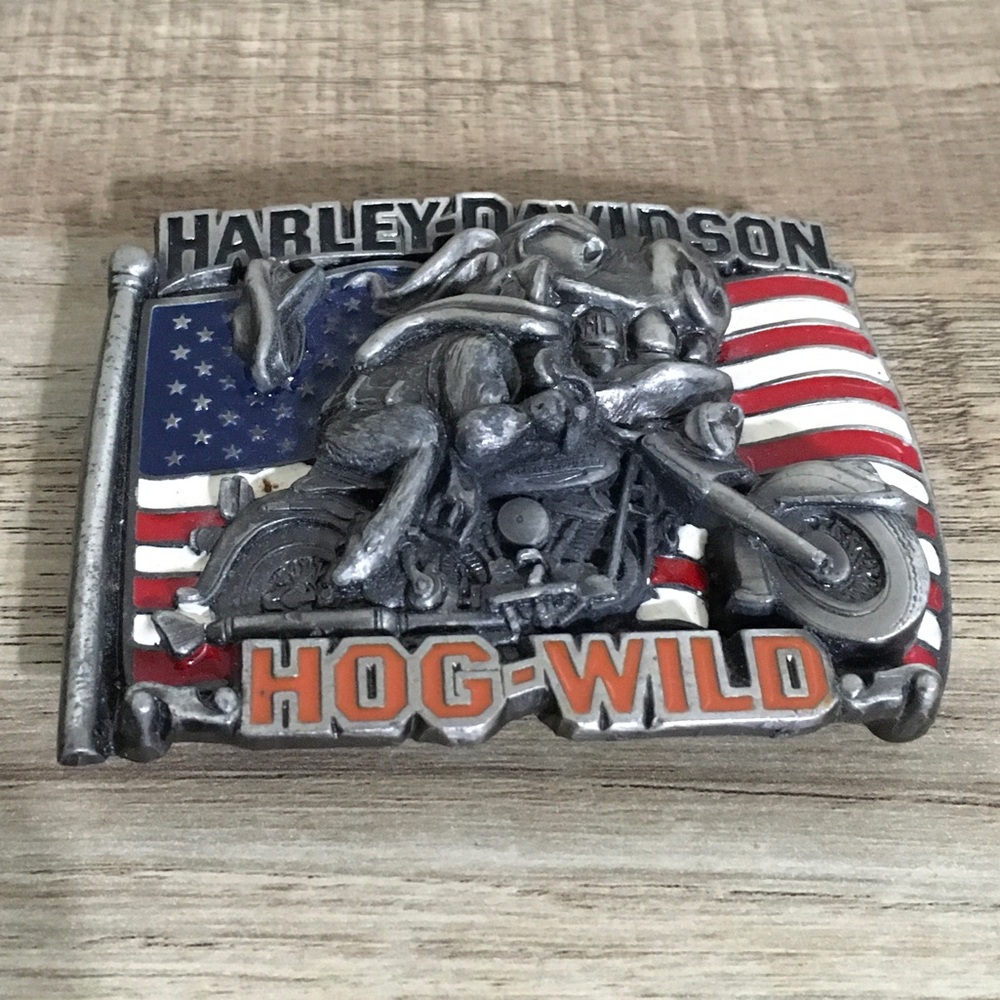 Vtg 1993 Harley-Davidson Belt Buckle